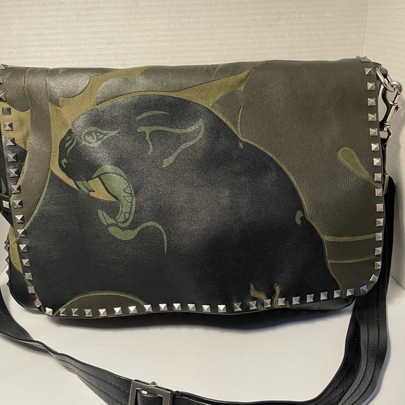 Valentino Garavani Panther Shoulder Bag.